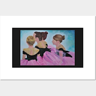 Ballet Children in Pink TuTus Posters and Art